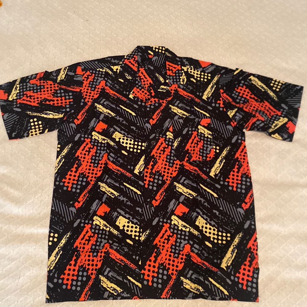 African Print Shirt  100% cotton